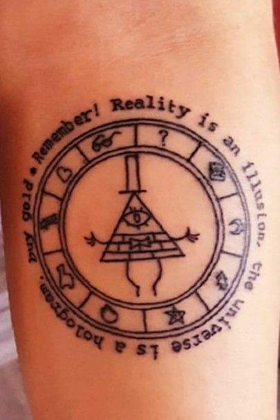 10 Gravity Falls Tattoo Ideas That Will Blow Your Mind  alexie