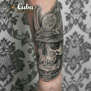 #cubatattoo #skulltattoo 