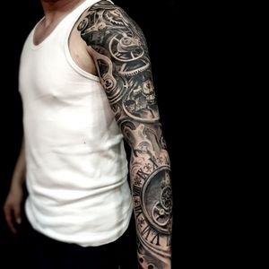 Thanks for the trust - full sleeve free hand design .Done with @cheyenne_tattooequipment @dynamiccolor @intenzetattooink @equaliser_tattooequipment @theblackhattattoodublin ....#sleevetattoo #inkstinctsubmission #TAOT #realisticink #inkmaster #tattoodo #тату #tatouage #tattooart #tattooartist #tattooartistmagazine#fullsleevetattoo#biomechanicaltattoo #biomechanical #tattoo #tattooart #realistictattoo #realisticart #tattoodublin #dublin #livetattoo #besttattooartist #besttattoo #besttattoos #lovingdublin #dublintown #tattoolife #tattoodo #besttattooever #tattooideas