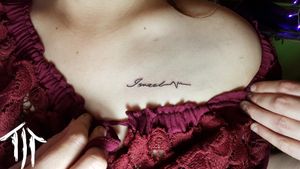 Un poco de lettering ✏️📷 (Israel)#letteringtattoo #letering #ink #inked #inkedgirl #tattooart #tattooartist #lines #linestattoo 