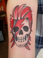 David Bowie Skull 