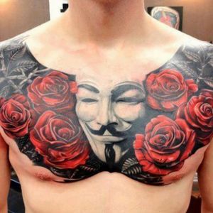 Rose chest piece V
