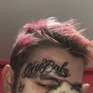 i want this in zapfino font!! does anyone know how to draw real good to show me what it would look like?? it says the word: crybaby