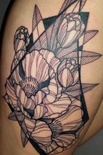 #flowers#blackngrey#secondone#biglove#abstractart#tattoolove