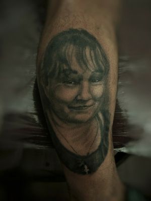Mother tattoo #realism #blackandgrey #mother #portait 