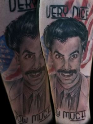 Borat portrait