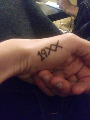 A Self Tattoo I did recently dedicated to MGK. 
