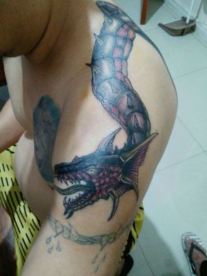 #enhance #firedragon #colored #2ndsession 