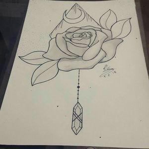 Rosa #desenhos #drawings #designs #tattoodesigns #arts #roses