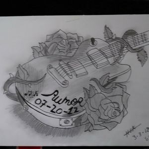 I drew this tattoo out for my friends.