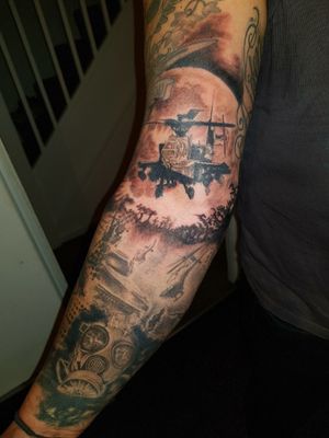 Army sleeve tattoo 