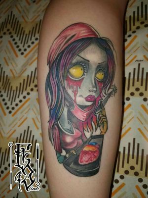 Enfermera del amor!! @Tattoowipso_ink #colortattoo #colombiantattooers #Colombiatattoo #arte #art #tattoocolors #tattoos #tattoostyle #tattooart #tatuajes #tatuajescolombia #color #relax #inspirationtattoo #inspiration #beautiful 