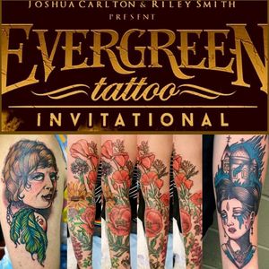 I'll be working this #tattooconvention and in town in Eugene Oregon for the few days following it ... email for info