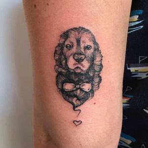 Tattoo by @Samfarfan #blacktattooart #blacktattoo #sketch #fineline #finelinetattoo #dogtattoo #petportrait #pet #dog #dogportrait #blackink #inkedup #inked #inkedgirl #latina #Latin #venezuela #madrid #spain #puppy #puppyportrait #perro #tattooartist #tatted 