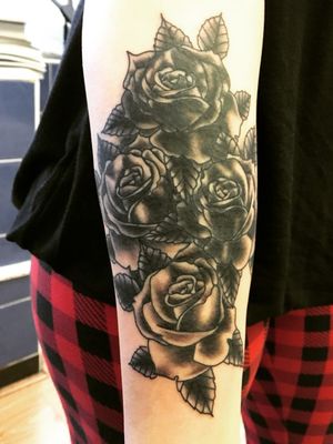 My cover-up on my right forearm. Love it