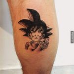 Goku #dragonball #tattoo