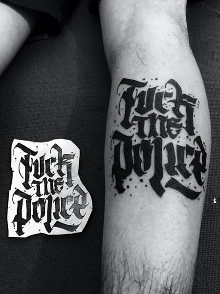 Flash tattoo