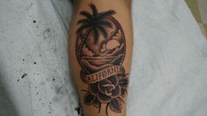 My first tattoo by Sean Harder at Third Street Tattoo in Hermosa Beach, CA