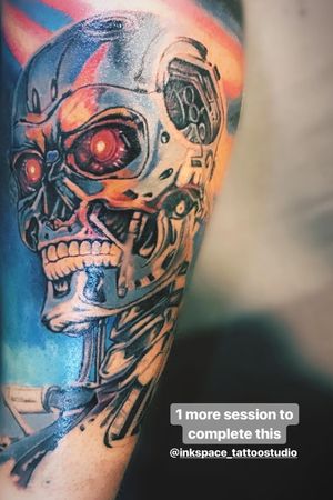 The Terminator ongoing project. One more session will complete this 