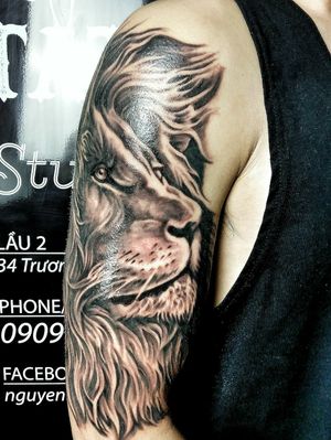 #tattoo #liontattoo #nguyentattoostudio #dalat #dalattattoo #tattoodalat
