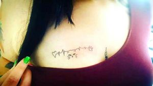 #tattooart #tattooartist #lovecats #catstattoo #minimaltattoo #Miniature #tattoedgirl 