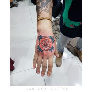 🌹Instagram: @karincatattoo #hand #rose #colorful #handtattoo #rosetattoo #color #tattoo #tattoos #tattoodesign #tattooartist #tattooer #tattoostudio #tattoolove #tattooart #istanbul #turkey #dövme #dövmeci #design 