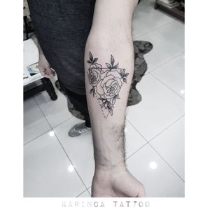 🌹 Instagram: @karincatattoo #karincatattoo #flower #rose #arm #dotwork #tattoo #tattoos #tattoodesign #tattooartist #tattooer #tattoostudio #tattoolove #tattooart #istanbul #turkey #dövme #dövmeci #design #tattedup #inked 