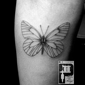 #fineline #finelinetattoo #butterfly #butterflytattoo #blackwork #borboleta #delicada #delicatetattoo 