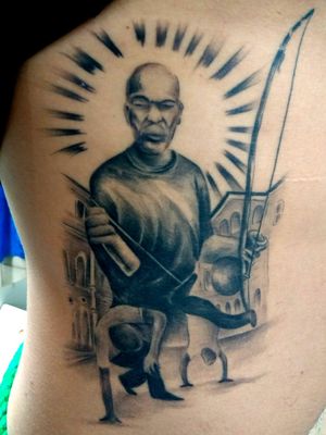 Vicente Ferreira Pastinha mestre Pastinha tatuado em meu professor de capoeira Visão 