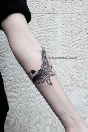 ● b l u e w h a l e ● • • • #blacktattoo #tattoomagazink #tatumag #tattoo #tattoos #tattooed #tattoodo #whale #whaletattoo #design #geometric #ink #art #inkstagram #tattooartist #thebestattooartist #dövme #dövmesanatı #dotwork #dotworktattoo #tattooart #tattooartistmag #tattoomgallery #tattomobile #tattoolove