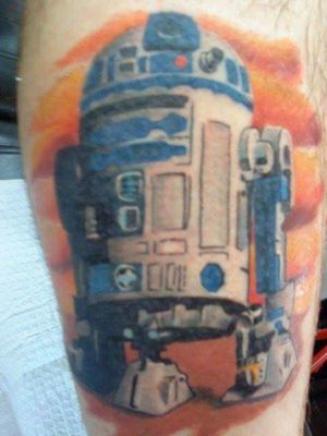 done by Sean Something at Twisted Ink in Lafayette, LA. #starwars #r2d2 