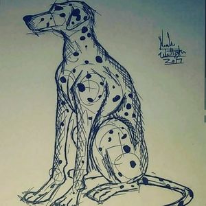 Dalmation Sketch