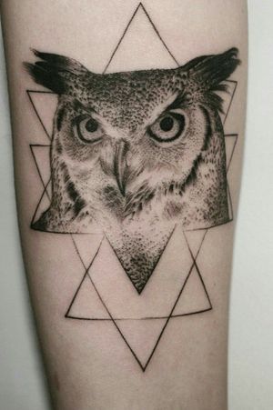 Owl tattoo in blackwork. Instagram @franccotattoo #owltattoo #owltattoos #owl #BlackworkTattoos #blackworktattoo #blackwork #animal #animaltattoo #animals #realistic #realismo #realism 