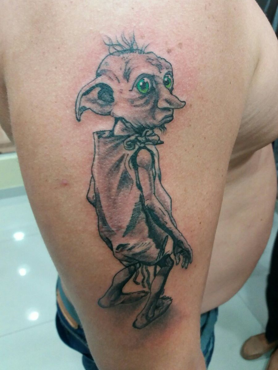 Tattoo uploaded by Luan Ink Tattoo • Dobby harrypotter dobby 