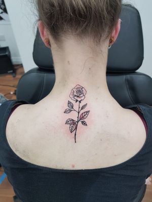 A little neck rose
