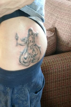 Tattoo uploaded by Hoegurt • My booty siren • Tattoodo