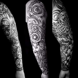 Tattoo uploaded by Purgatory Tattoos • Fresh sleeve, by Kyle at ...