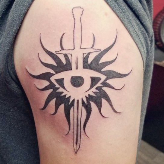 Dragon Age Inquisition game tattoo  Hocus Pocus Tattoo  Facebook