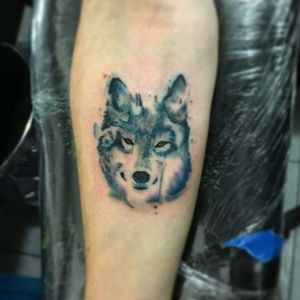 Follow me on Instagram @valchu.tatuajes #wolftattoo  #wolf  #watercolortattoo #watercolortattoos 