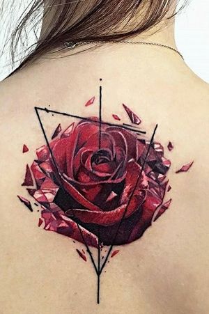 Tattoo uploaded by Suri- Joker • Flor geométrica #flower #rosas • Tattoodo Tattoo uploaded by Suri- Joker • Flor geométrica #flower #rosas • Tattoodo