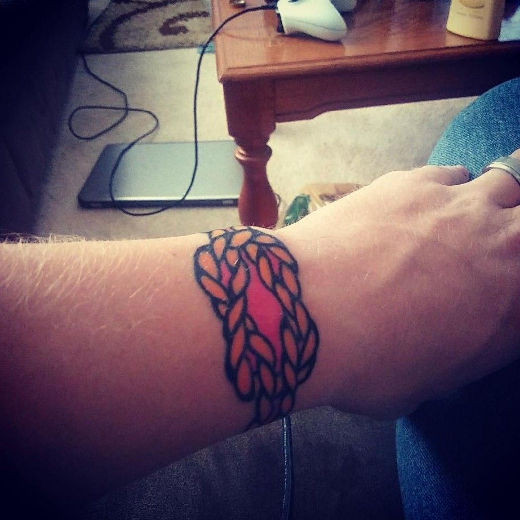 15 Awesome Square Knot Tattoos