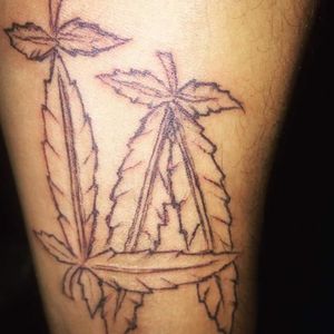LA lifts bud emblem tattoo