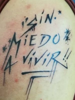 #tatoo #Sin #Miedo #A #Vivir #SinMiedoAVivir #Without #Fear #Of #Living #WithoutFearOfLiving #Wilka #BastardosTattoo
