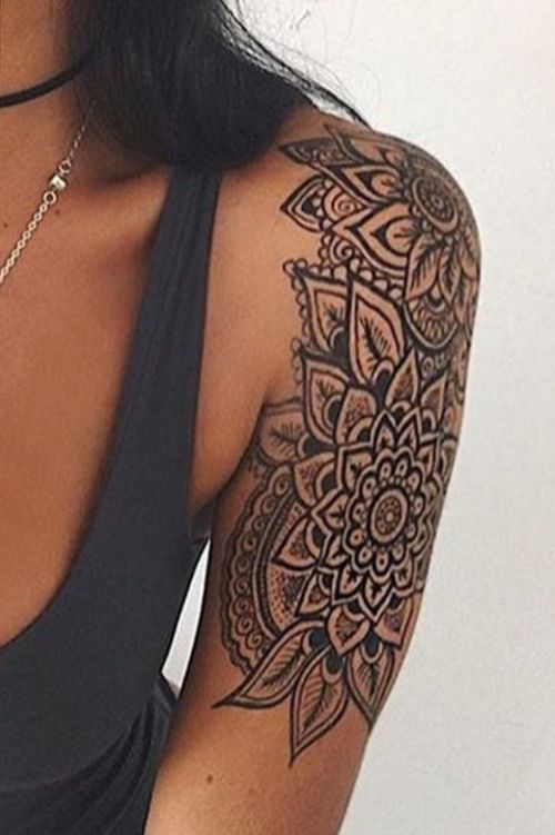 Tattoo Uploaded By Noelia Mandalatattoo Mandala Arm Blackandgreytattoo Tattoodo