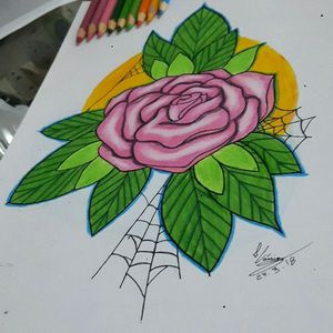 Rosa #desenhos #drawings #designs #tattoodesigns #neotraditional #tattoo #tattooed #roses #ink #art #tattoogirlhttps://www.instagram.com/p/BgvncIyF2NJ/