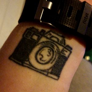 Camera, my first tattoo! 