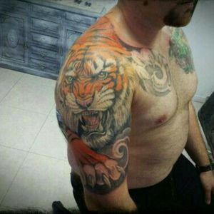 #tiger #tigertattoo #tigerhead 