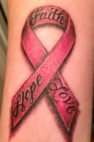 Cancer Ribbon Tattoo Designs For Men Cancer Ribbon Tattoo Designs For Men