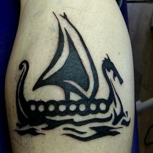 Tattoo by titanium ink
