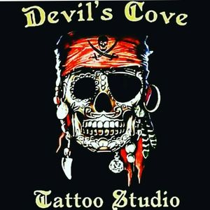 THE DEVIL'S COVE TATTOO STUDIO #tattoo #tattoos #tattoostudio #ink #inked #inkedup #art #bodyart #artist #killerink #liverpool #love #beauty #beautiful #fun #angel #liverpooltattoo #electrumstencilprimer #silverbackink #elgatonegro #followforfollow #follow4follow #likeforlike #devilscovetattoostudio #jay #jaywoodwardtattoos #share #repost #skulls 